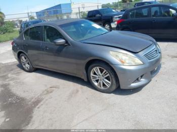  Salvage INFINITI G37x