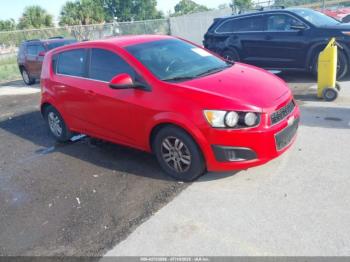  Salvage Chevrolet Sonic
