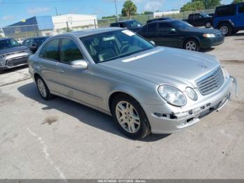  Salvage Mercedes-Benz E-Class