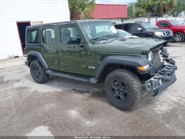  Salvage Jeep Wrangler
