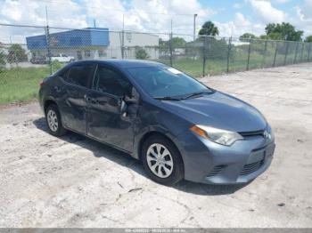  Salvage Toyota Corolla
