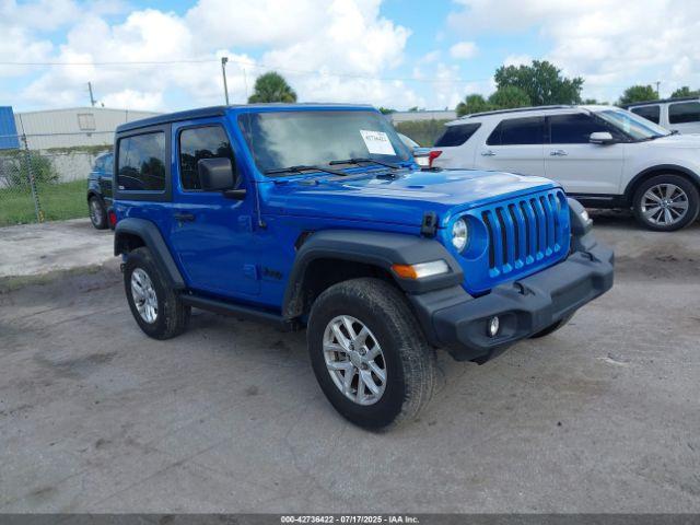  Salvage Jeep Wrangler