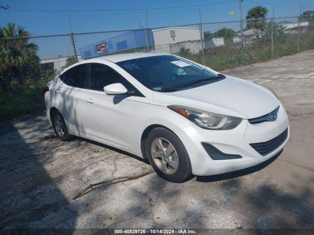  Salvage Hyundai ELANTRA