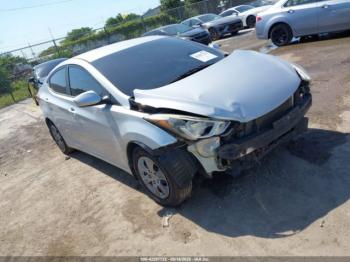  Salvage Hyundai ELANTRA