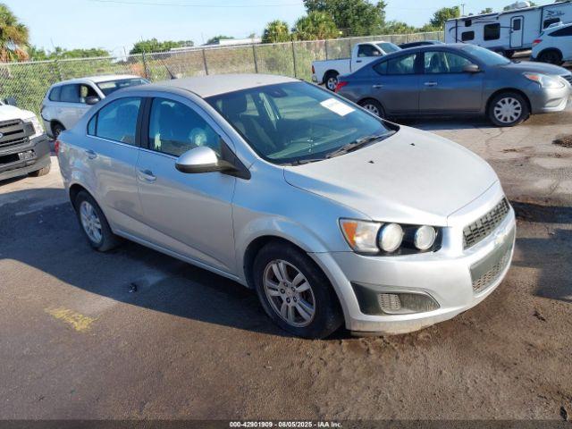  Salvage Chevrolet Sonic