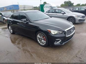  Salvage INFINITI Q50