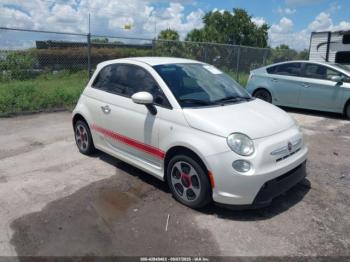  Salvage FIAT 500e