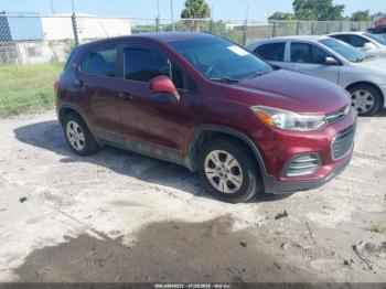  Salvage Chevrolet Trax