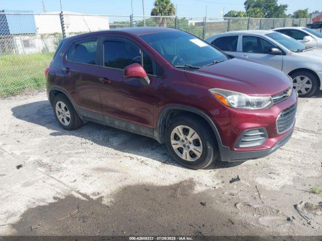  Salvage Chevrolet Trax