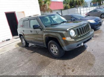  Salvage Jeep Patriot