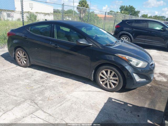  Salvage Hyundai ELANTRA