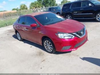  Salvage Nissan Sentra