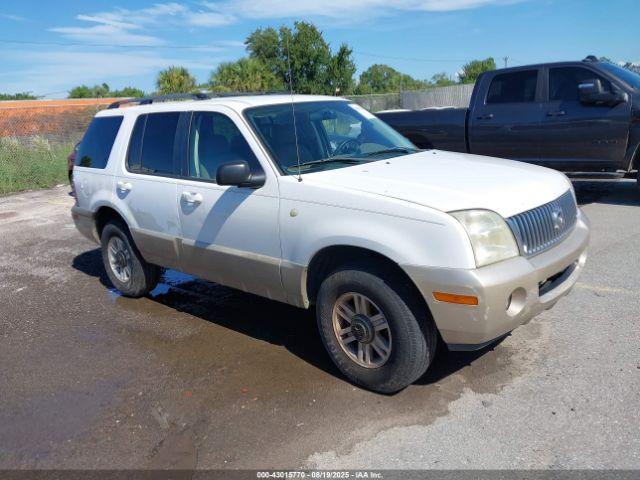 Salvage Mercury Mountaineer