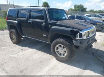  Salvage HUMMER H3 Suv