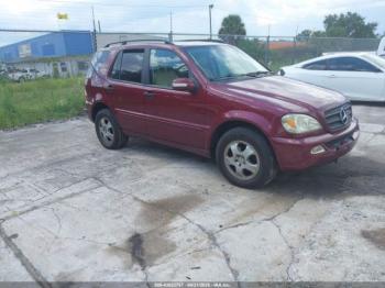  Salvage Mercedes-Benz M-Class