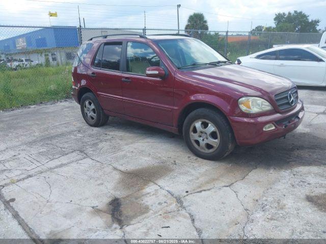  Salvage Mercedes-Benz M-Class