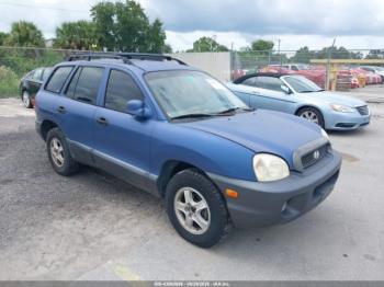  Salvage Hyundai SANTA FE