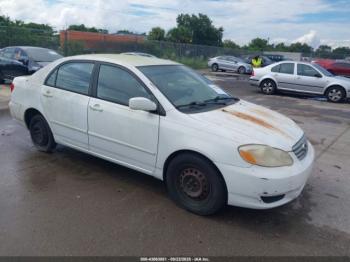  Salvage Toyota Corolla