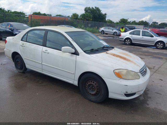  Salvage Toyota Corolla