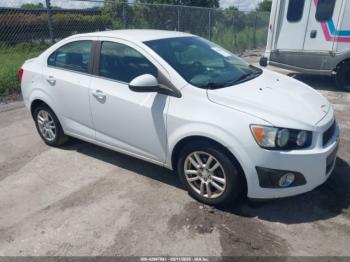  Salvage Chevrolet Sonic