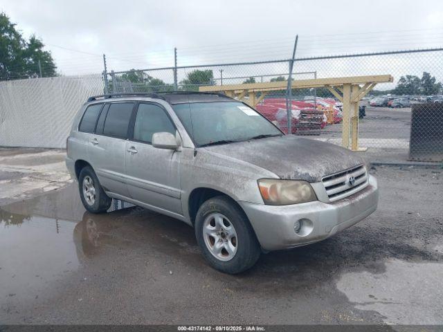  Salvage Toyota Highlander