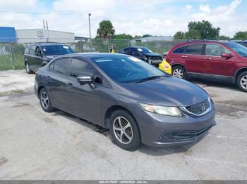  Salvage Honda Civic