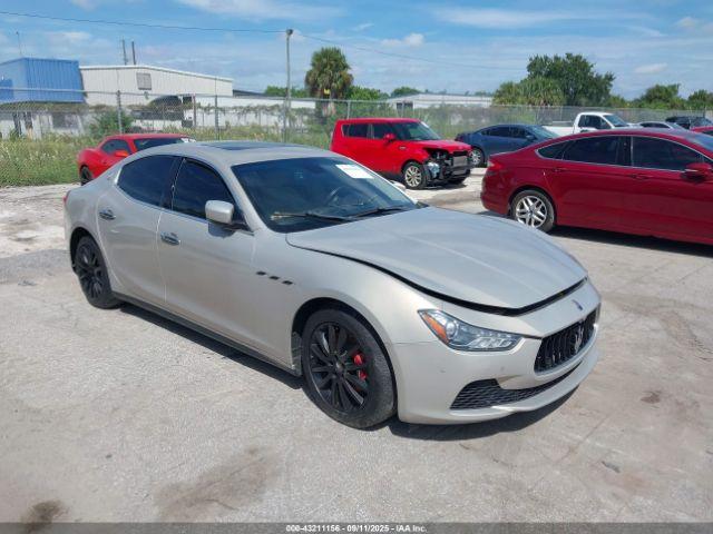  Salvage Maserati Ghibli