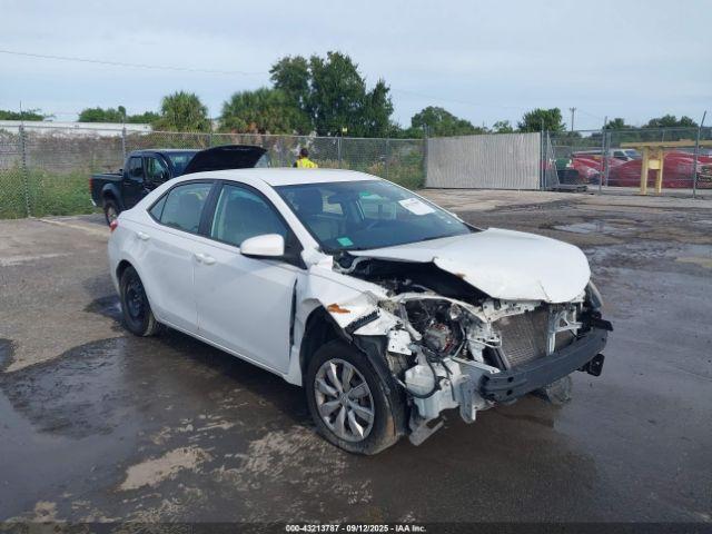  Salvage Toyota Corolla