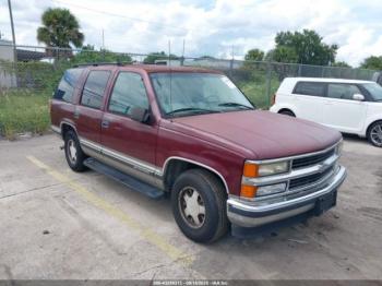  Salvage Chevrolet Tahoe