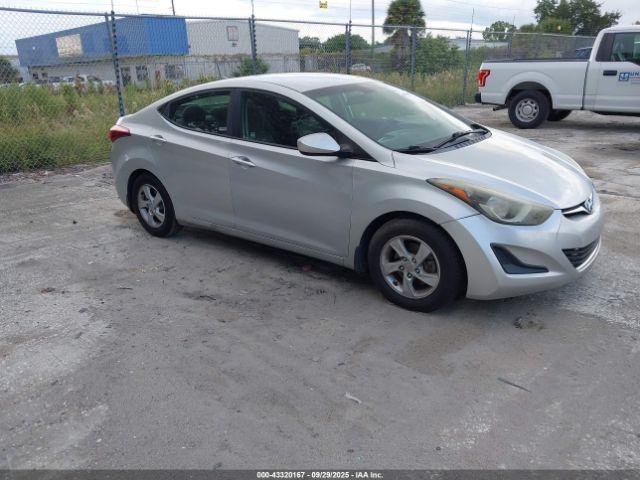  Salvage Hyundai ELANTRA