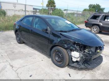  Salvage Toyota Corolla
