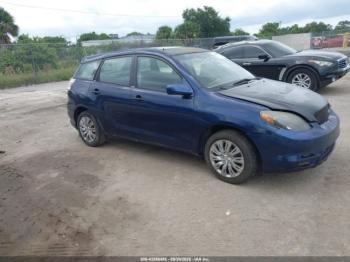  Salvage Toyota Matrix