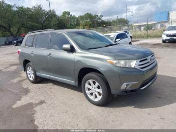  Salvage Toyota Highlander