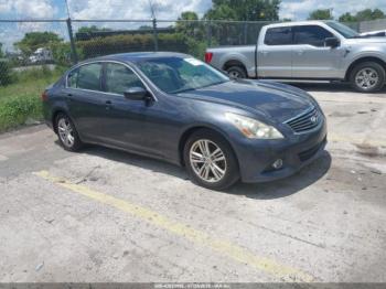  Salvage INFINITI G37