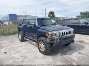  Salvage HUMMER H3 Suv