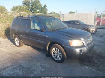 Salvage Toyota Highlander