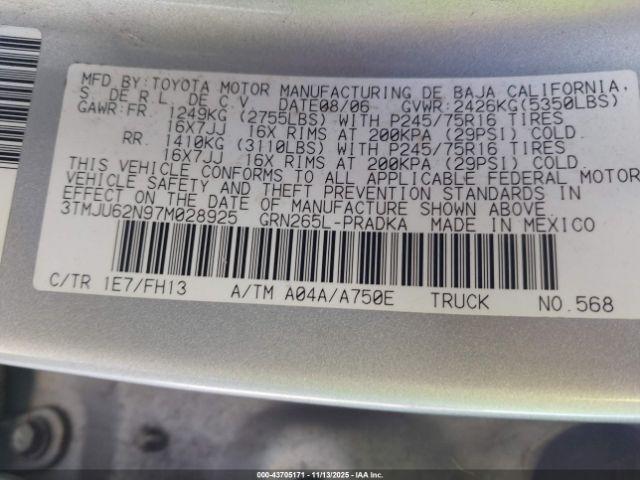 Toyota Tacoma Prerunner V6 Image 6