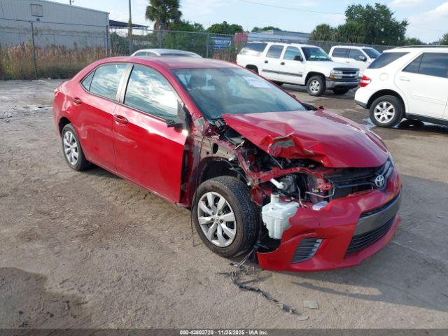  Salvage Toyota Corolla