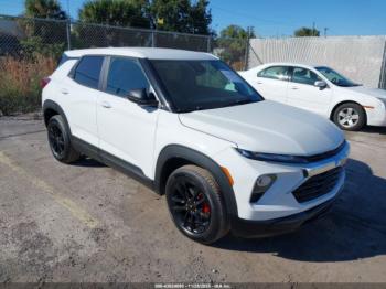  Salvage Chevrolet Trailblazer