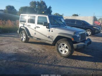  Salvage Jeep Wrangler