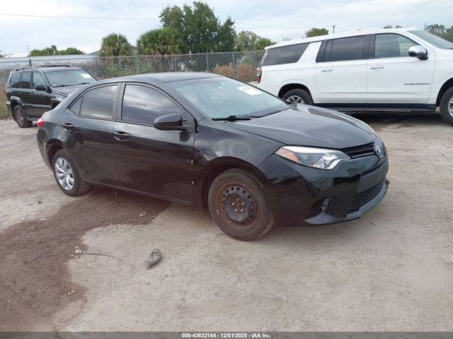  Salvage Toyota Corolla