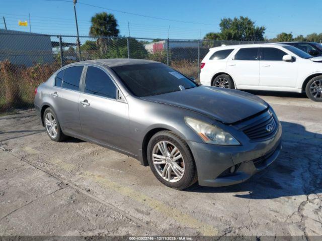  Salvage INFINITI Q40