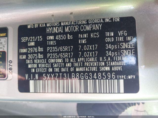 Hyundai SANTA FE 2.4l Image 16