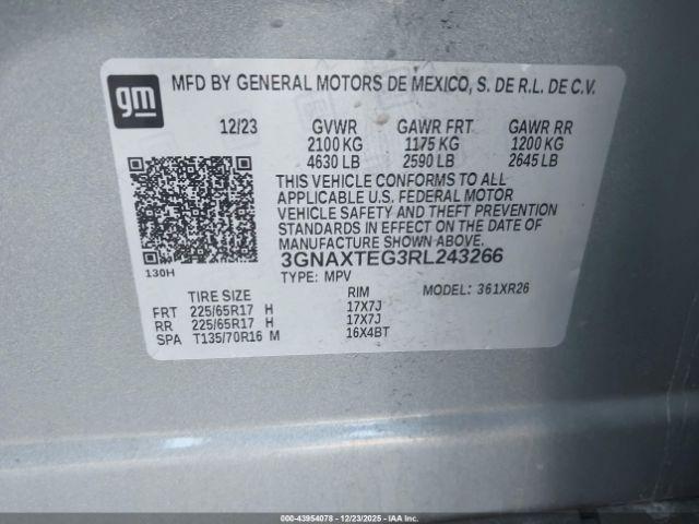 Chevrolet Equinox Awd 2fl Image 11