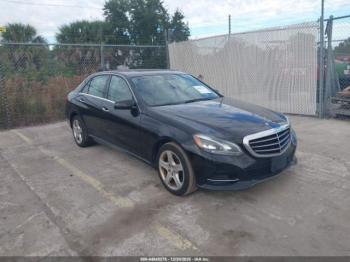  Salvage Mercedes-Benz E-Class
