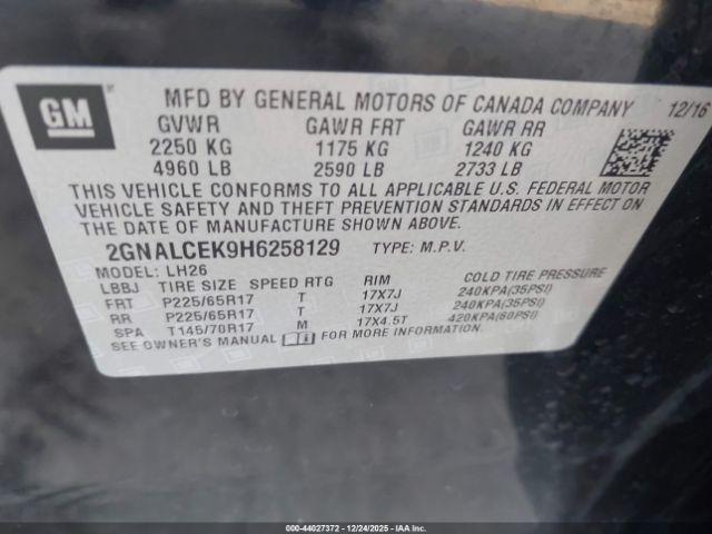 Chevrolet Equinox Lt Image 9