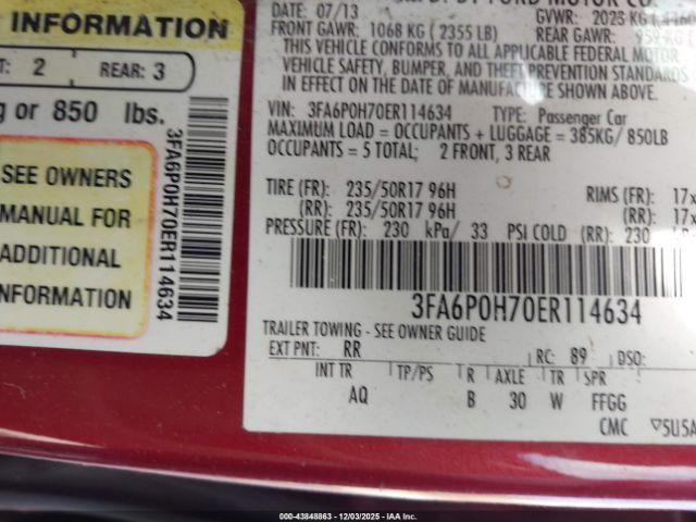 Ford Fusion Se Image 8