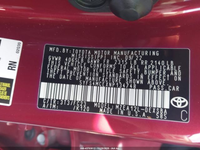 Toyota Corolla Se Image 9