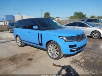  Salvage Land Rover Range Rover
