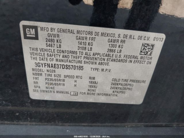 Cadillac SRX Standard Image 8